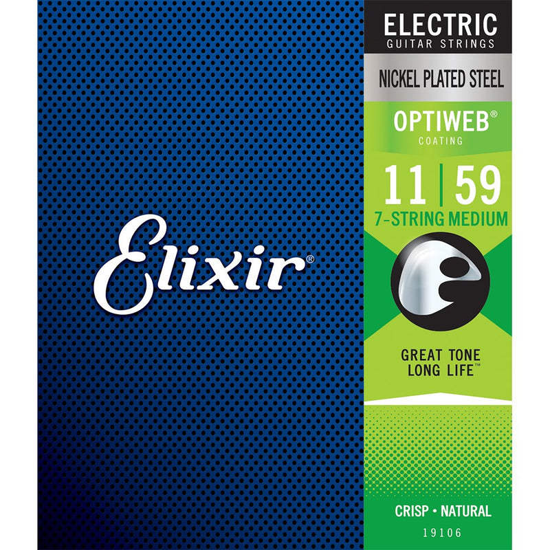 Elixir Optiweb Nickel Plated Electric Guitar Strings