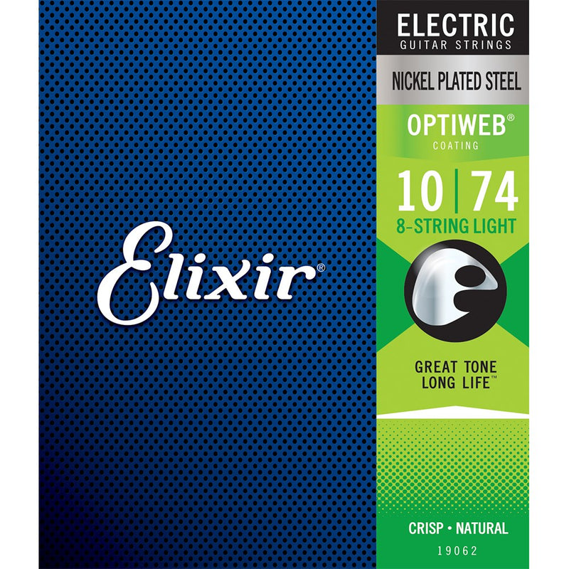 Elixir Optiweb Nickel Plated Electric Guitar Strings