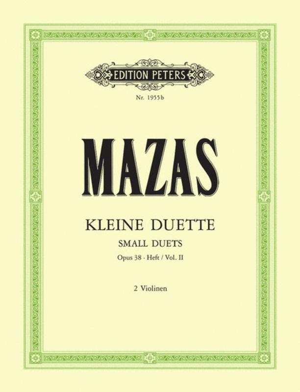Mazas: Twelve Little Violin Duets, Op. 38 - Book 2
