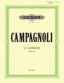 Campagnoli: 41 Caprices for Viola, Op. 22