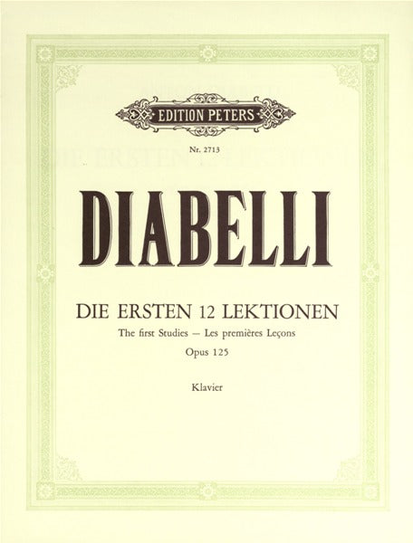 Diabelli: The First Studies Op. 125