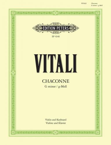 Vitali: Chaconne in G minor for Violin and Piano