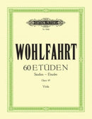 Wohlfahrt: 60 Studies for Viola, Op. 45