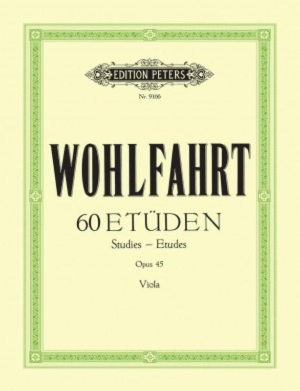 Wohlfahrt: 60 Studies for Viola, Op. 45