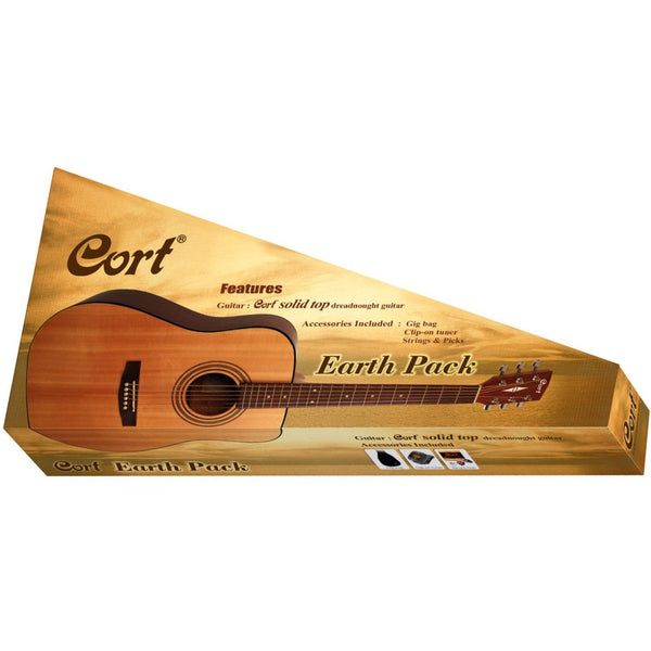 Cort Earth Acoustic Guitar Pack