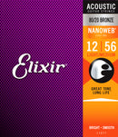 Elixir Nanoweb 80/20 Acoustic Guitar Strings