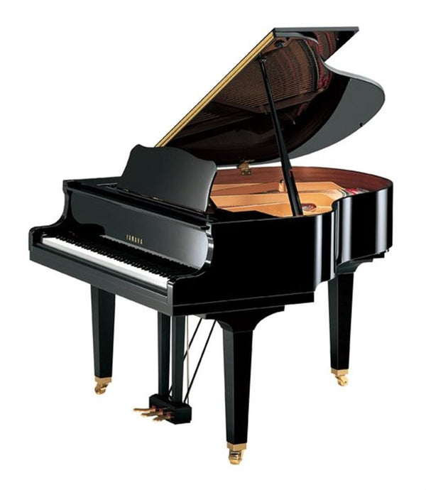 GB1K Yamaha Baby Grand Piano Polished Ebony