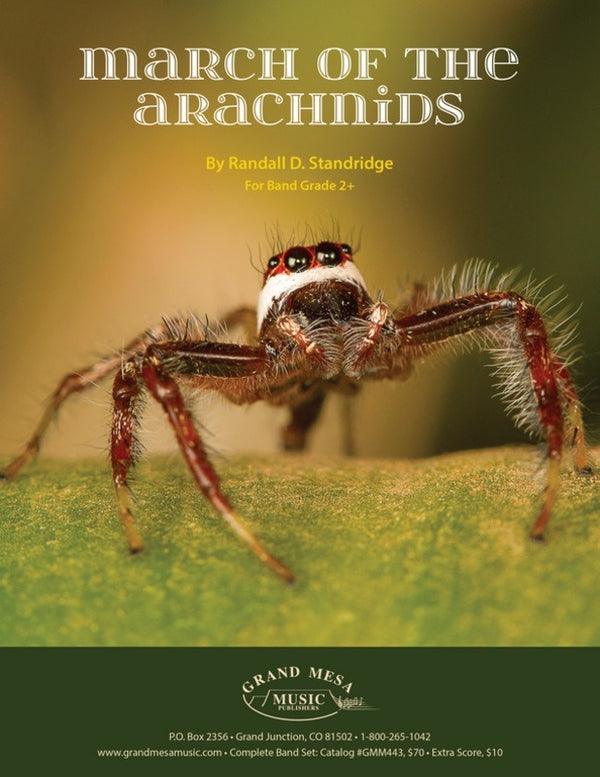 March of the Arachnids - arr. Randall D. Standridge (Grade 2+)