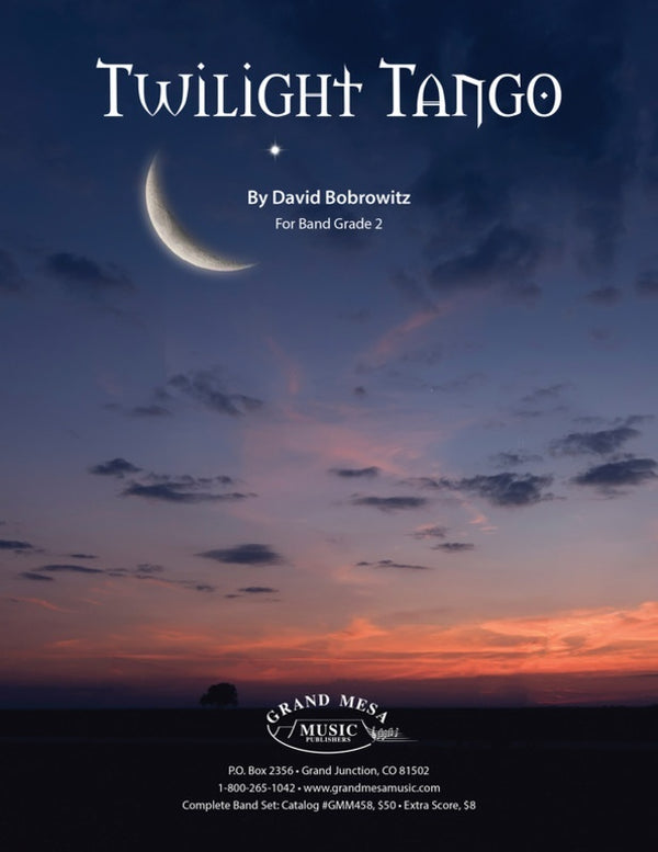 Twilight Tango - arr. David Bobrowitz (Grade 2)