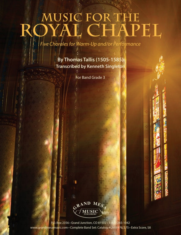 Music for the Royal Chapel - arr. Kenneth Singleton (Grade 3)