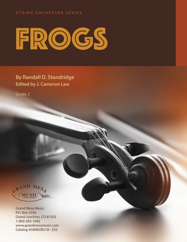 Frogs - arr. Randall D. Standridge (Grade 2.5)