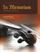 In Memoriam for Strings & Piano - arr. David Bobrowitz (String Orchestra Grade 3)