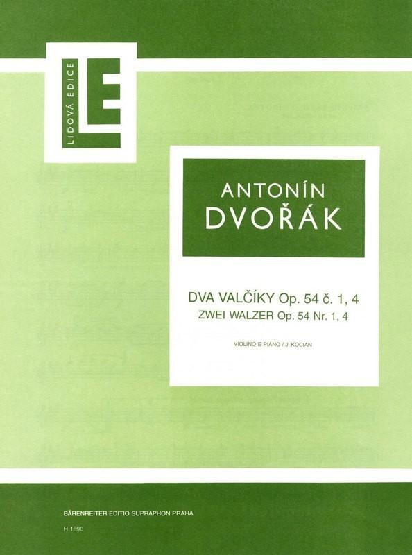 Dvorak: Two Waltzes Op. 54, Nos. 1 and 4 for Violin and Piano