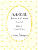 Handel: Sonata in G Minor, Op. 1 No. 6 for Viola and Piano