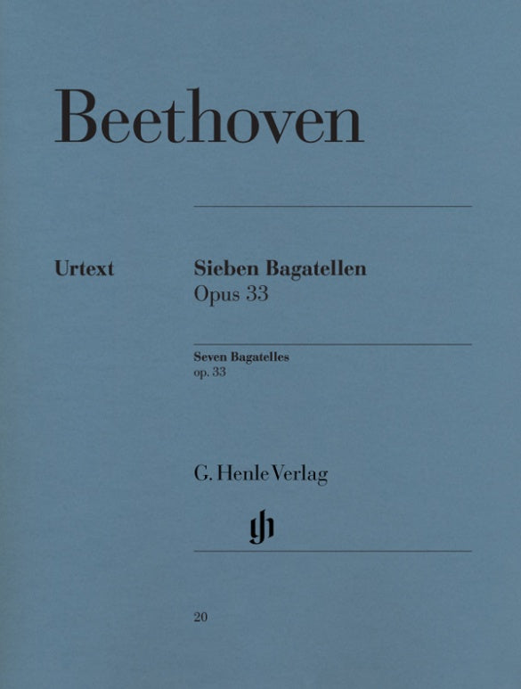 Beethoven: 7 Bagatelles Op 33