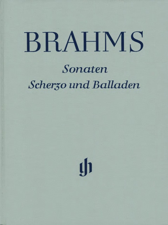 Brahms: Sonatas Scherzo & Ballades Bound Edition