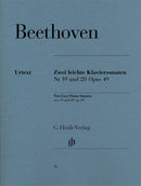 Beethoven: Two Easy Piano Sonatas Op 49 Nos 1-2