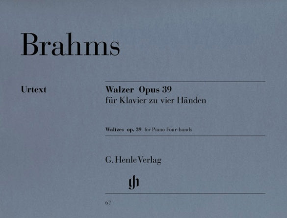 Brahms: Waltzes Op 39 Piano 4 Hands