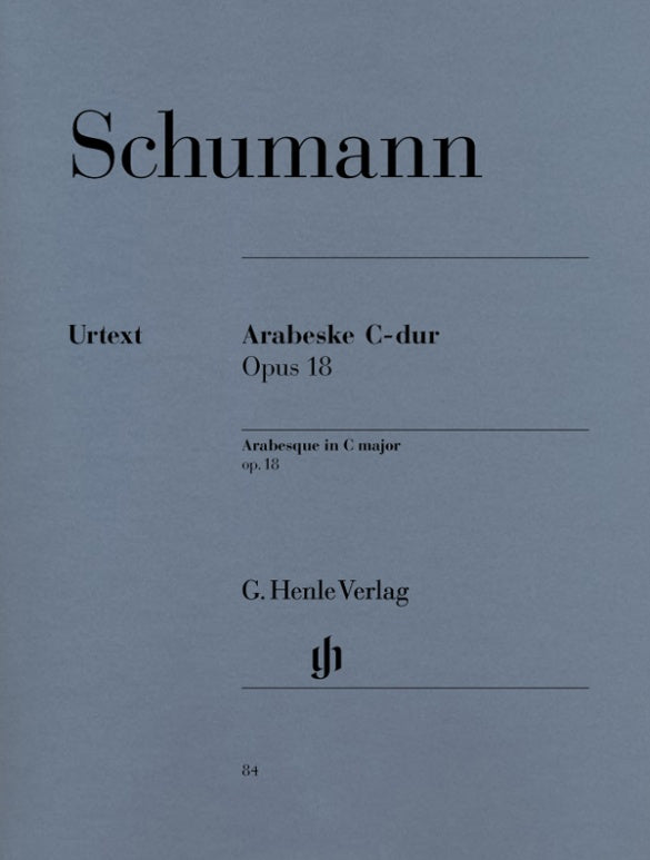Schumann: Arabesque in C Major Op 18 Piano Solo