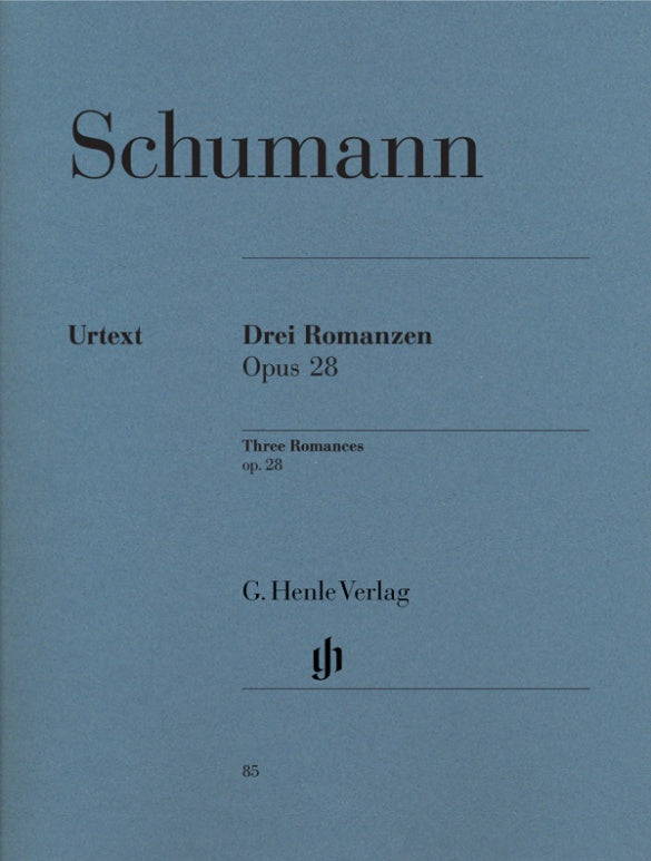 Schumann: 3 Romances Op 28 Piano Solo