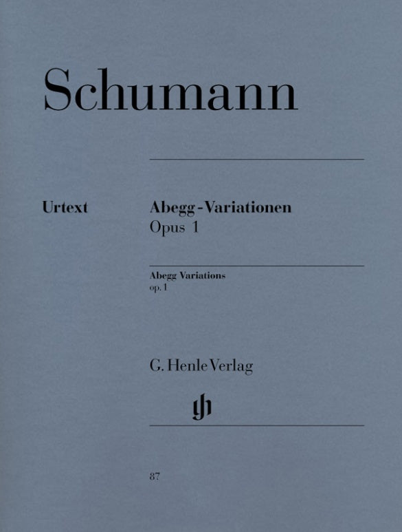 Schumann: Abegg Variations Op 1 Piano Solo