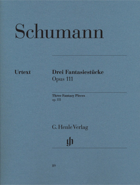 Schumann: 3 Fantasy Pieces Op 111 Piano Solo