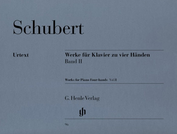 Schubert: Piano Works for Piano Four Hands Volume 2