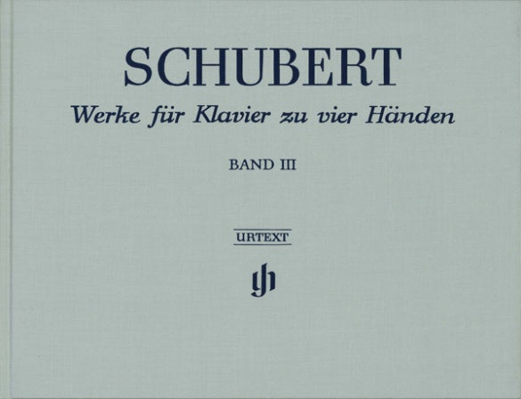 Schubert: Works for Piano Four Hands Vol 3 Cloth Bound