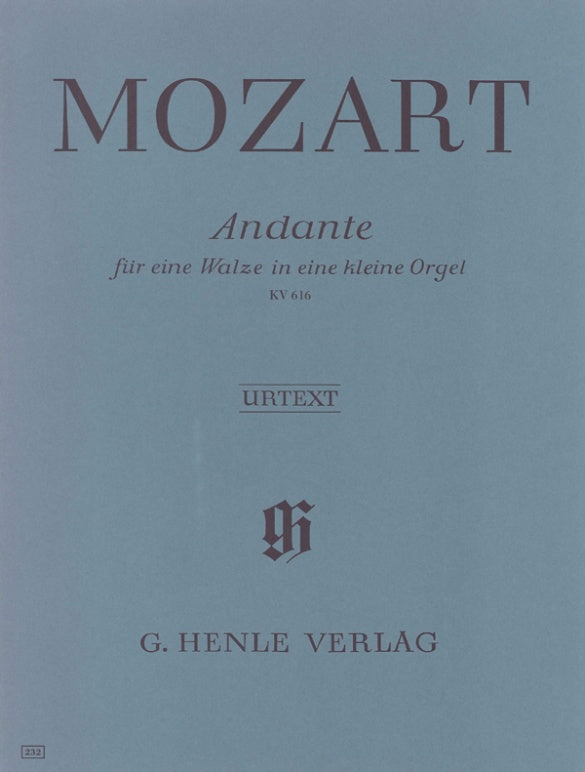 Mozart: Andante in F Major for a Musical Clock K 616 Piano