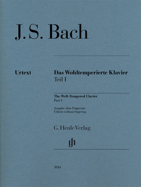Bach: The Well Tempered Clavier Part 1 (Without Fingering)