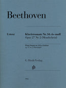 Beethoven: Piano Sonata no. 14 c sharp minor op. 27 no. 2 (Moonlight)