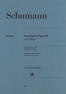Schumann: Liederkreis (Song Cycle) Op. 24 for Low Voice