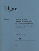 Elgar: Chanson de nuit, Chanson de matin op. 15 for Cello & Piano