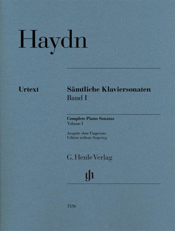 Haydn: Complete Piano Sonatas Volume I (Urtext Edition Without Fingering)