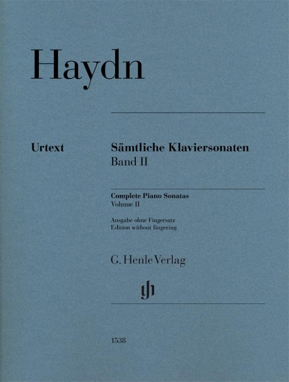 Haydn: Complete Piano Sonatas Volume II (Urtext Edition Without Fingering)