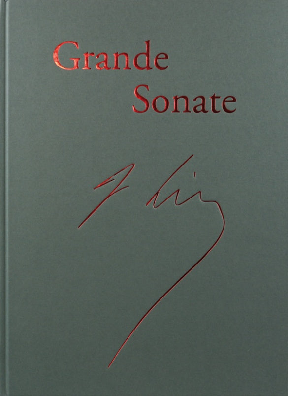 Liszt: Piano Sonata in B Minor Facsimile Bound Edition