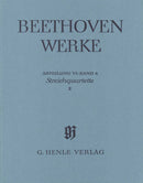 Beethoven: String Quartets Op 59 74 95 Full Score