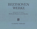Beethoven: Works for Piano Duet Full Score