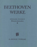Beethoven: Piano Sonatas Volume 2 Full Score
