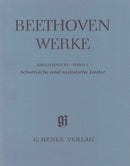 Beethoven: Scottish & Welsh Songs Full Score