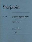 Scriabin: Prelude et Nocturne Op 9 Piano Solo