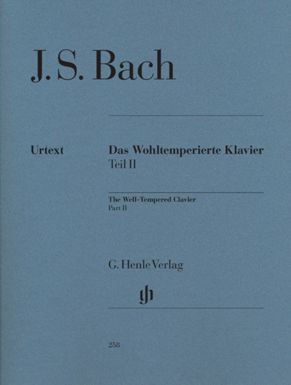 Bach: The Well Tempered Clavier Part 2 (Without Fingering)