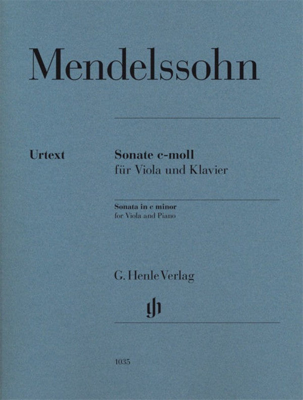 Mendelssohn: Sonata in C Minor for Viola & Piano