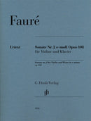 Faure: Violin Sonata No 2 Op 108 for Violin & Piano