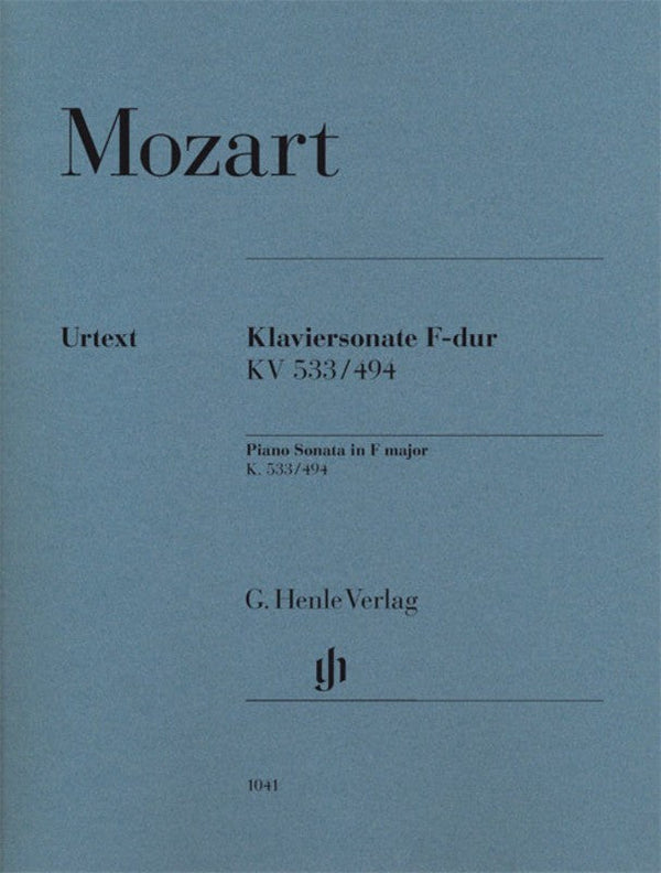 Mozart: Piano Sonata in F Major K 553