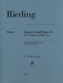 Rieding: Violin Concerto in B Minor Op 35 for Violin & Piano