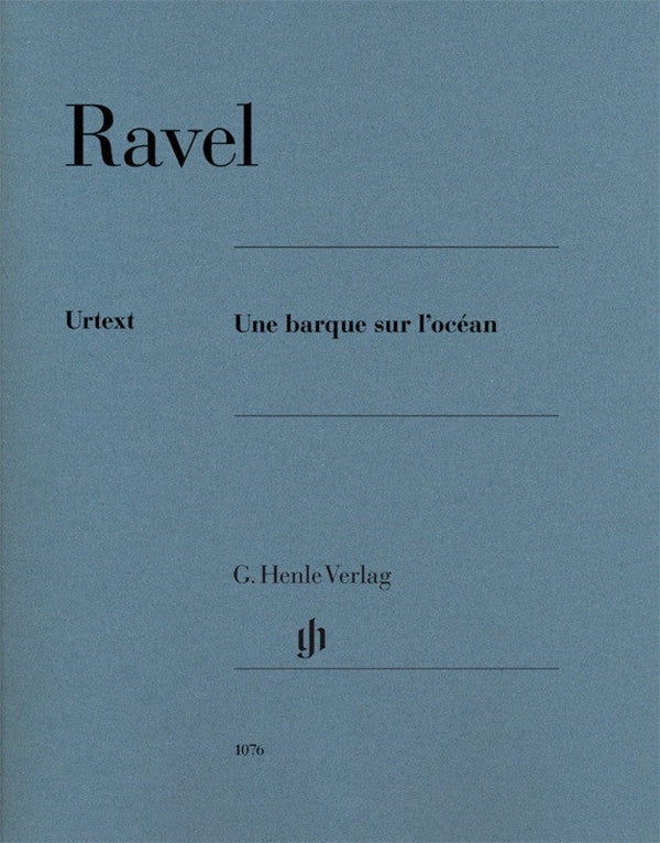 Ravel: Une Barque Sur L'Ocean Piano Solo