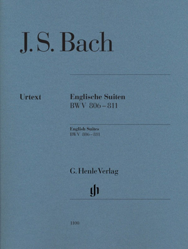 Bach: English Suites BWV 806-811 (Without Fingering)