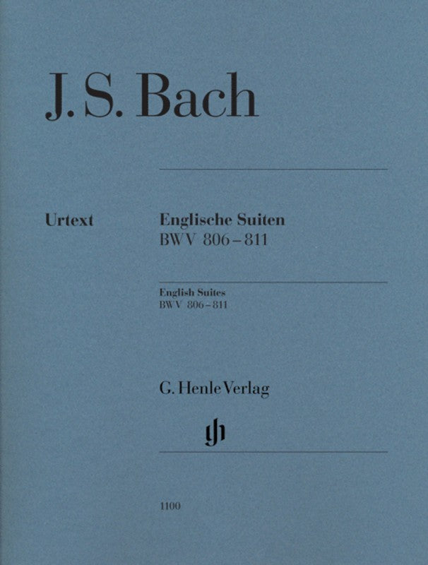 Bach: English Suites BWV 806-811 (Without Fingering)