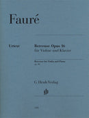 Faure: Berceuse Op 16 for Violin & Piano